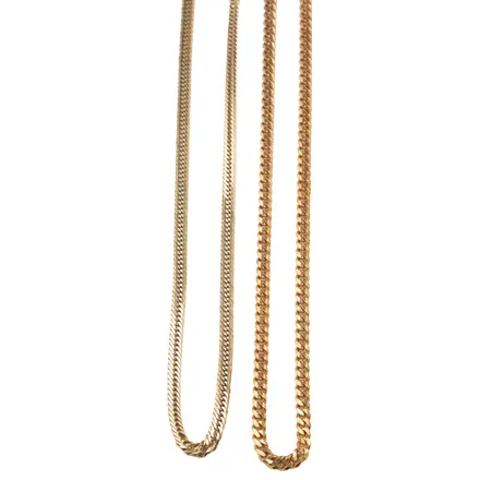 18金喜平ネックレス8面